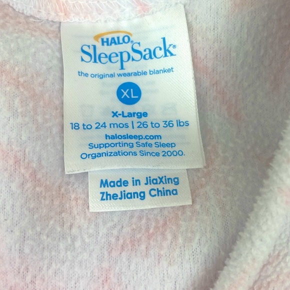 Halo Fleece Warm Sleep Sack Size XL (18-24 months) - Picture 4 of 4
